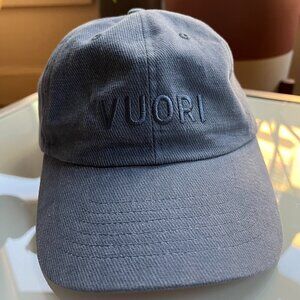 VUORI Single Dad Hat Pool Blue Unisex 100% Cotton